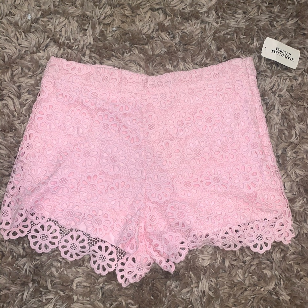 Lace shorts